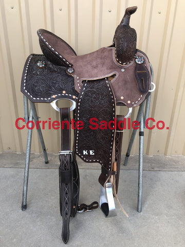 CSB 578BE Corriente New Style Barrel Saddle