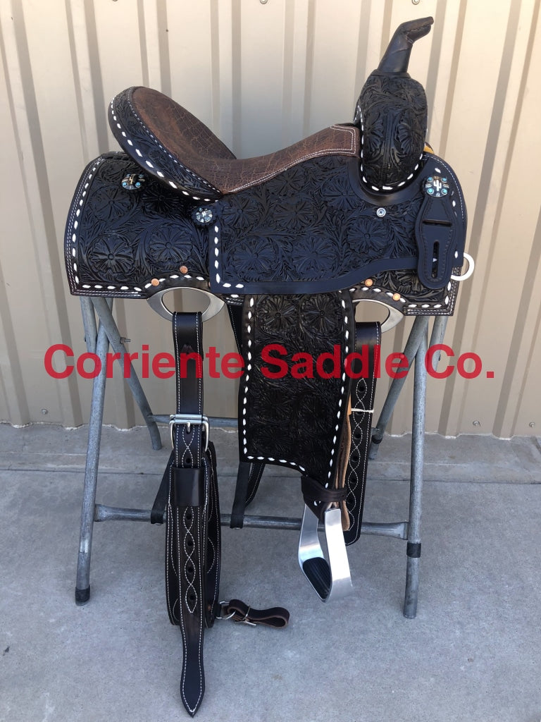 CSB 578BG Corriente New Style Barrel Saddle - Corriente Saddle