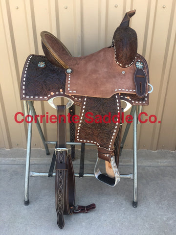 CSB 578F Corriente New Style Barrel Saddle