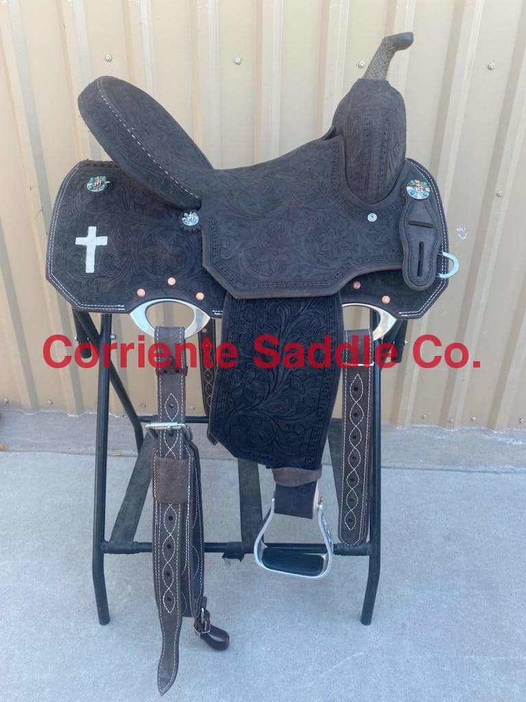 CSB 578J Corriente New Style Barrel Saddle