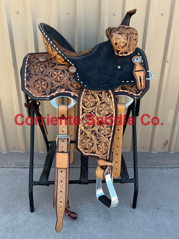 CSB 593 Corriente Beartrap Barrel Saddle