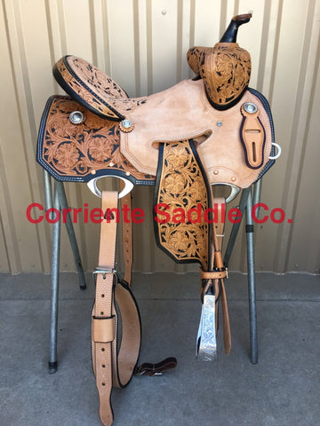 CSB 595 Corriente Beartrap Barrel Saddle