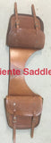 CSBAG 102 Saddle Bags Basket Tooling RWT - Corriente Saddle