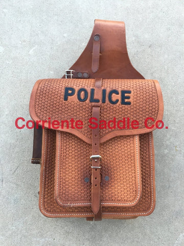 CSBAG 140 Larger Custom Made Saddle Bag for Police