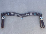 CSBC 100CD Thinner Tripper Chocolate Corriente With Custom Conchos