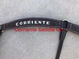 CSBC 104 Barrel New Flower Chocolate Leather  Corriente - Corriente Saddle