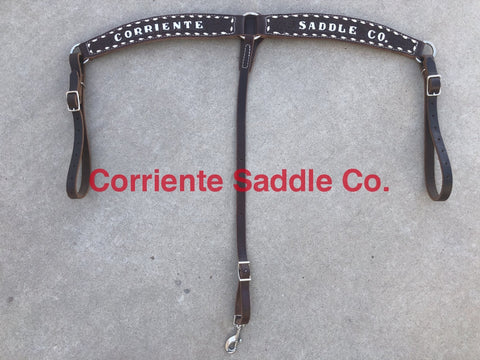 CSBC 104A Barrel Double Flower Chocolate Leather Corriente