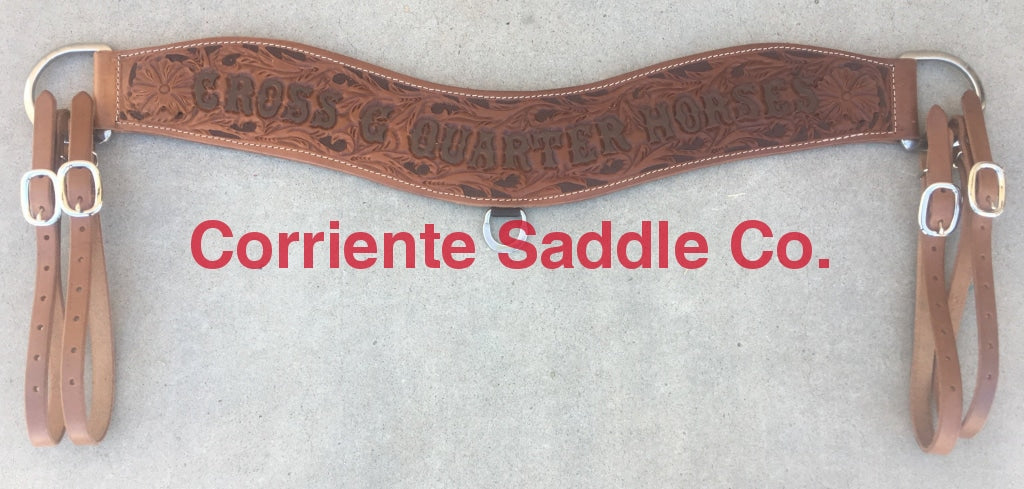 Rose Color Ropers CSBC 162C Roper Tripper Wild Rose Painted Background | Corriente Saddle