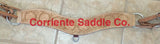 CSBC 164B Roper Tripper Roughout Wild Rose - Corriente Saddle