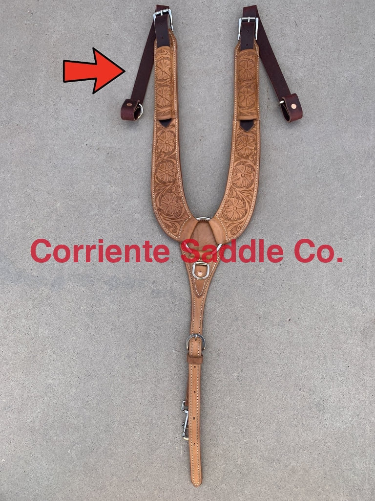 CSBC 310 One Pulling Breast Collar Tug Corriente Saddle