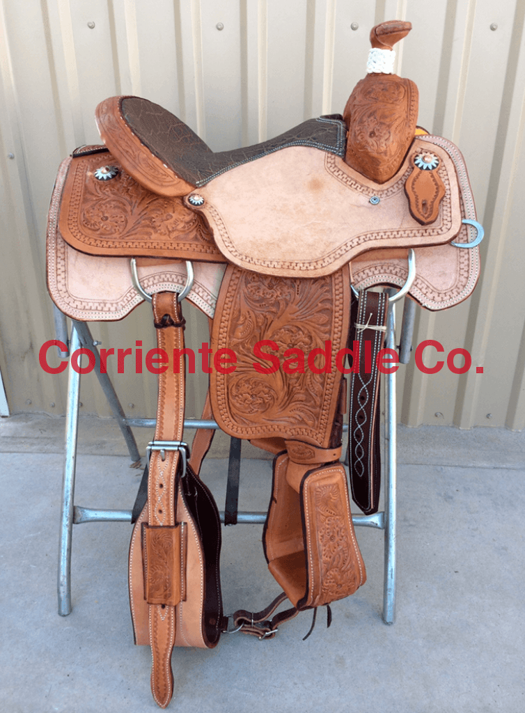 CSCR 202 Corriente Calf Roping Saddle