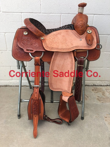 CSCR 221 Corriente Calf Roping Saddle