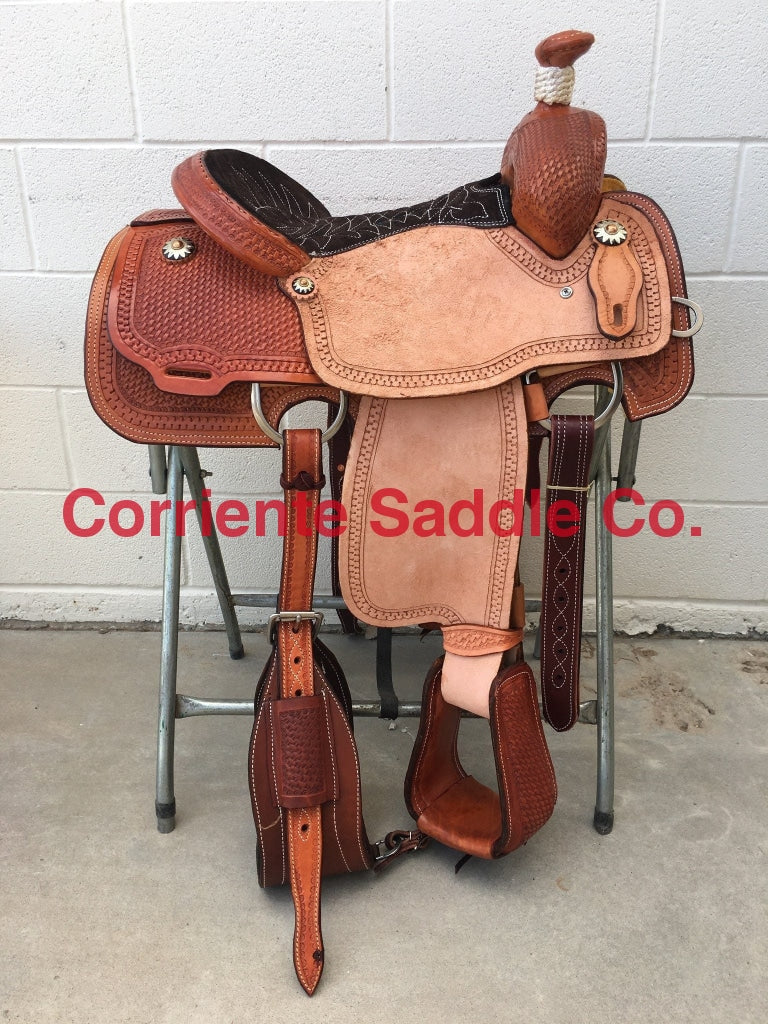 CSCR 222 Corriente Calf Roping Saddle