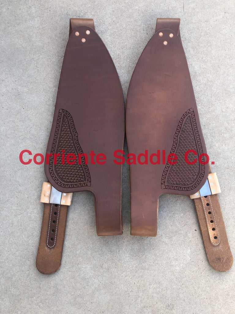 CSFEND 111 Adult Fenders Smooth with Basket - Corriente Saddle