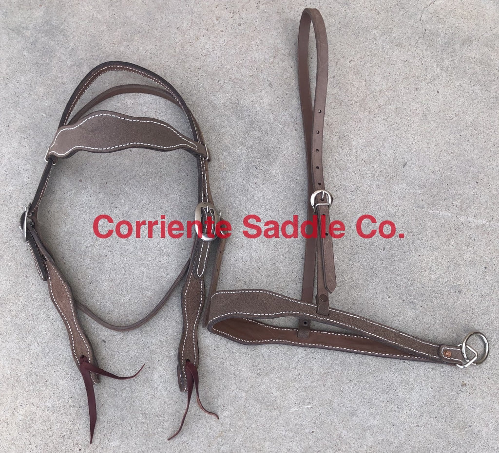 CSHEADSTALL 116 Browband Headstall Chocolate - Corriente Saddle