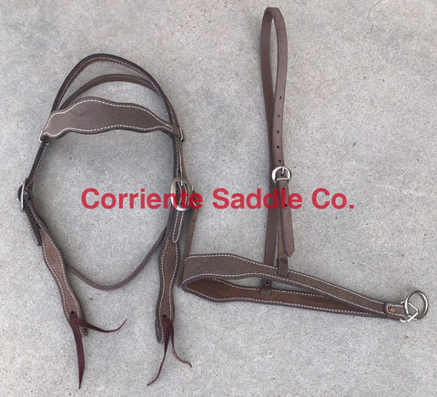 CSHEADSTALL 116 Browband Headstall Chocolate