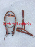 CSHEADSTALL 120 Browband Headstall Tribal Tooling