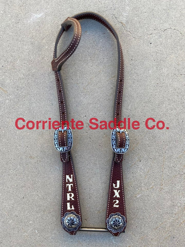 CSHEADSTALL 143A One Eared Headstall Lettered