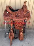 CSR 102A Corriente Team Roping Saddle - Corriente Saddle