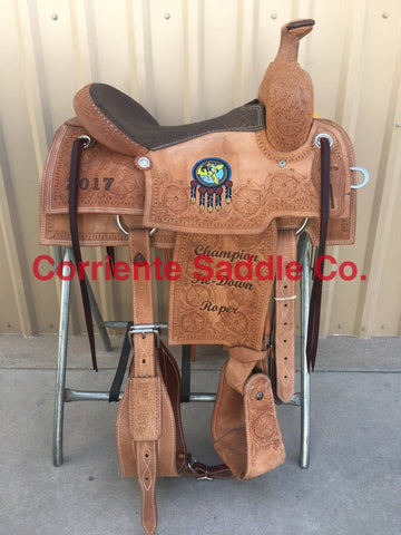 CSR 105A Corriente Team Roping Saddle