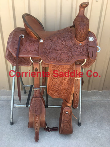 CSR 110C Corriente Team Roping Saddle