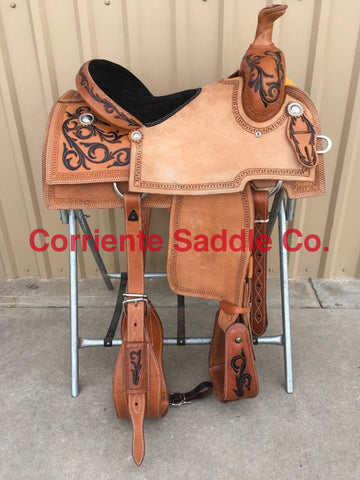 CSR 113B Corriente Team Roping Saddle