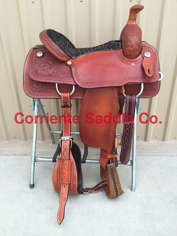 CSR 116B Corriente Team Roping Saddle