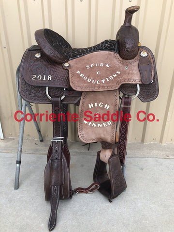 CSR 117BA Corriente Team Roping Saddle