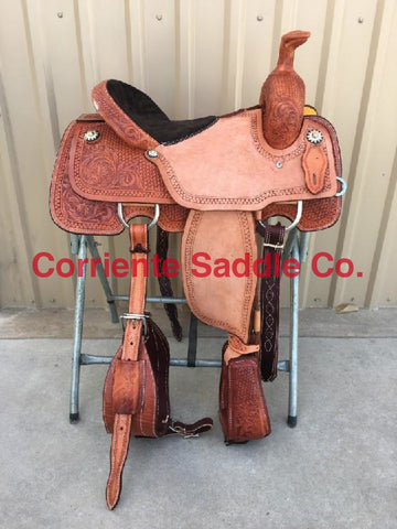 CSR 117BD Corriente Team Roping Saddle