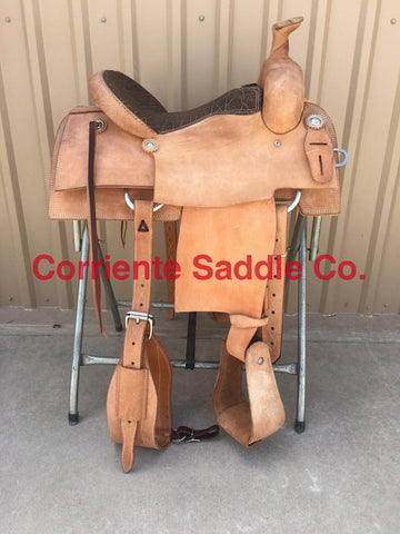 CSR 117D Corriente Team Roping Saddle