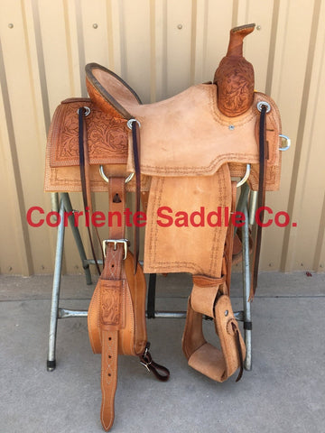 CSR 118A Corriente Team Roping Saddle