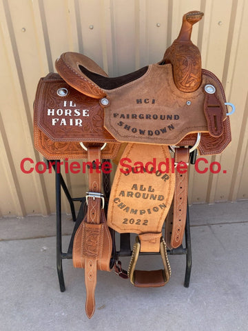 CSR 118B Corriente Team Roping Saddle