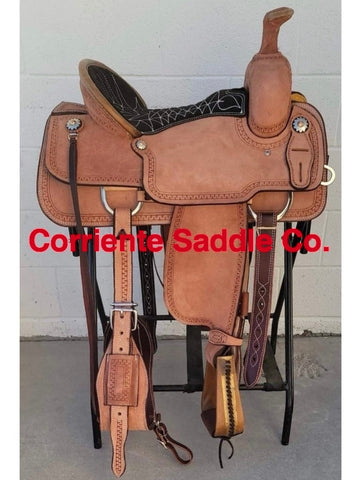 CSR 120AA Corriente Team Roping Saddle