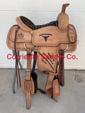 CSR 120AC Corriente Team Roping Saddle