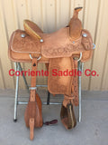 CSR 120B Corriente Team Roping Saddle - Corriente Saddle