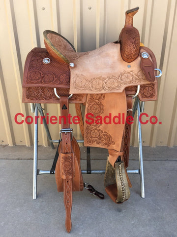 CSR 120E Corriente Team Roping Saddle