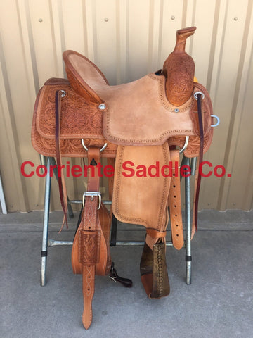 CSR 120H Corriente Team Roping Saddle