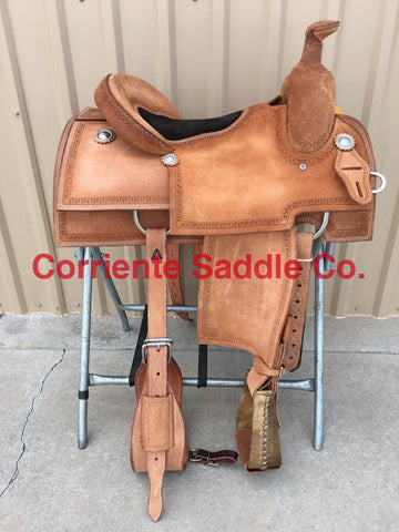 CSR 120K Corriente Team Roping Saddle