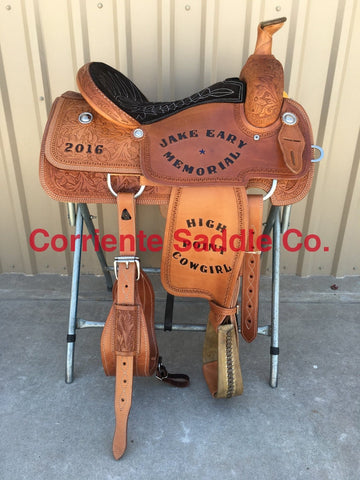 CSR 121B Corriente Team Roping Saddle