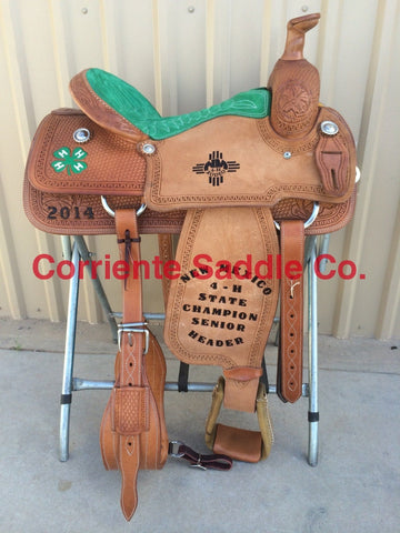 CSR 122 Corriente Team Roping Saddle