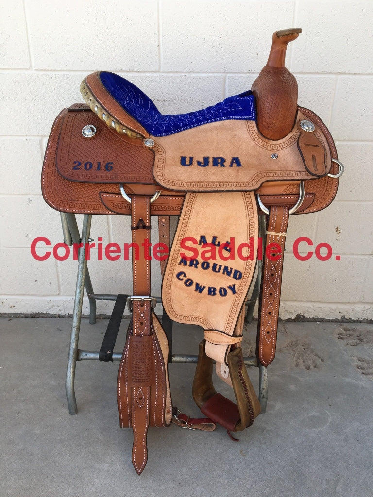 Csr Buckle CSR 123 Corriente Team Roping Saddle | Corriente Saddle