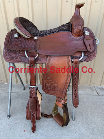 CSR 125 Corriente Team Roping Saddle