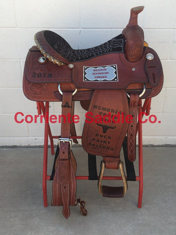 CSR 125B Corriente Team Roping Saddle