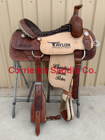 CSR 126AB Corriente Team Roping Saddle