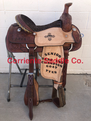 CSR 126AC Corriente Team Roping Saddle