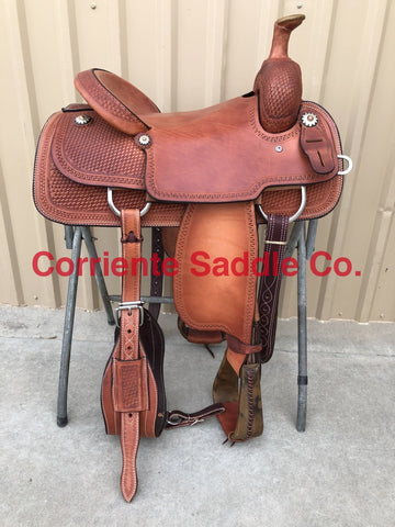 CSR 128 Corriente Team Roping Saddle