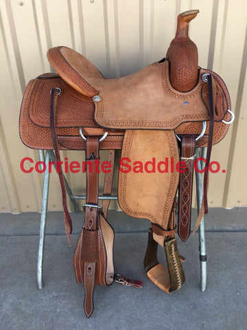CSR 133A Corriente Team Roping Saddle
