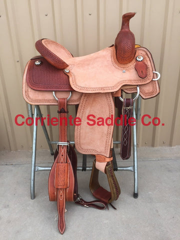 CSR 144 Corriente Team Roping Saddle