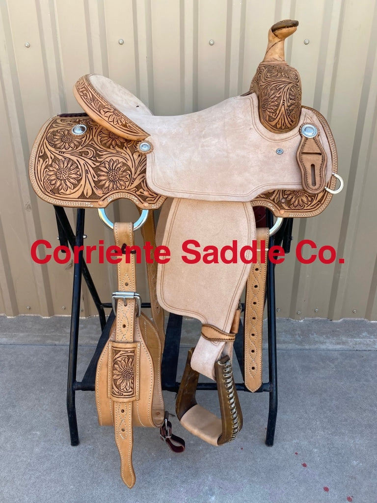 CSR 161AA Corriente Team Roping Saddle | Corriente Saddle