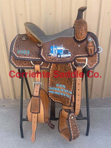CSR 164C Corriente Team Roping Saddle